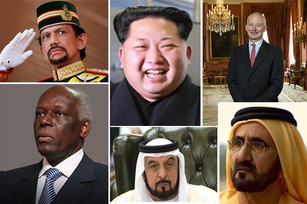 Delapan Pemimpin Dunia Terkaya Sejagad