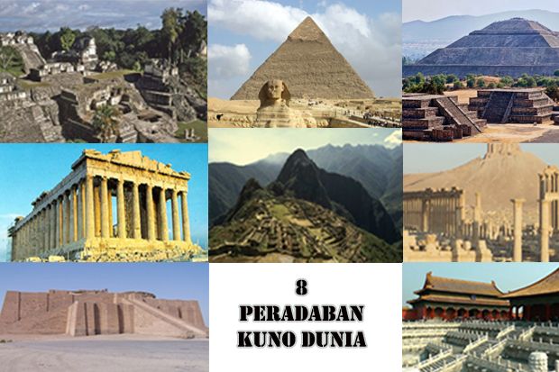 Delapan Peradaban Kuno Tertua di Dunia