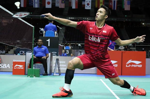 Singapura Super Series 2017: Jonatan Ditunggu Unggulan 4