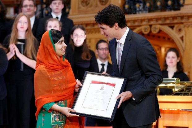 Malala, Siswi yang Ditembak Kepalanya oleh Taliban Jadi WN Kanada