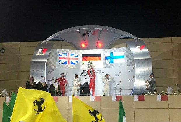 Hasil GP Bahrain 2017 dan Klasemen Pembalap Formula 1