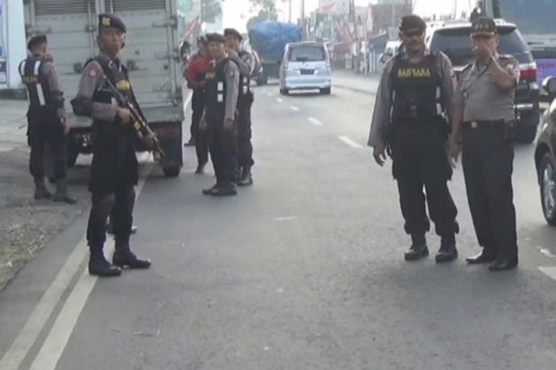 Cegah Pengerahan Massa ke Jakarta, Polisi Jombang Gelar Razia