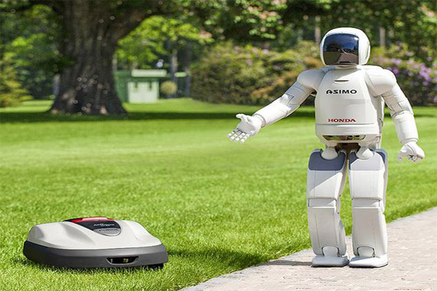 Honda Perkenalkan Robot Pemotong Rumput
