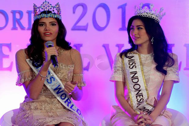 Miss World Stephanie Del Valle Diaz Penasaran dengan Miss Indonesia 2017