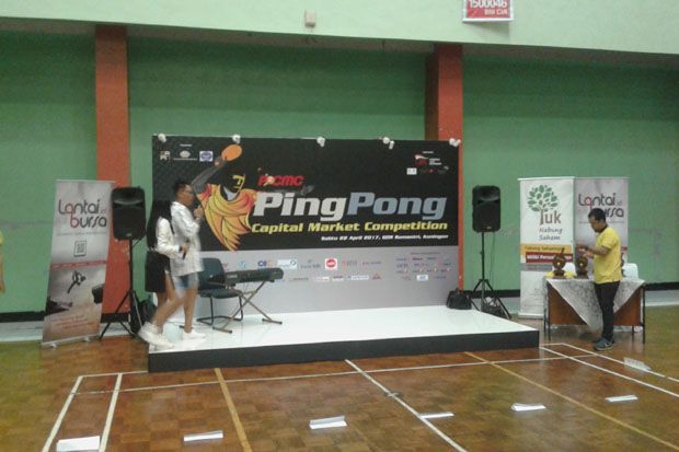 Para Eksekutif Diuji di Pingpong Capital Market Competition 2017