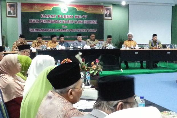 Dewan Pertimbangan MUI Rapat Pleno Bersama Tokoh Islam dan Parpol