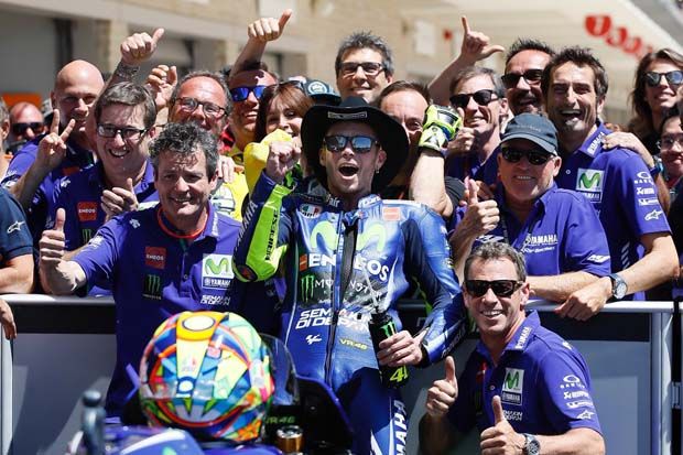 Rossi Catat Rekor Pembalap Tertua Pimpin Klasemen MotoGP