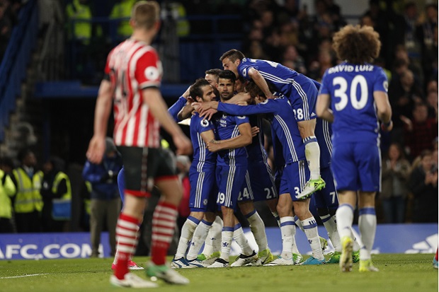 Diego Costa Tutup Pesta Kemenangan Chelsea di Stamford Bridge