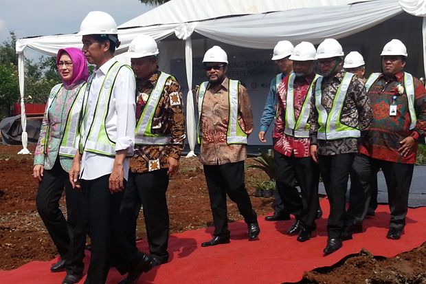Jokowi Resmikan Rusunami bagi MBR di Tangsel