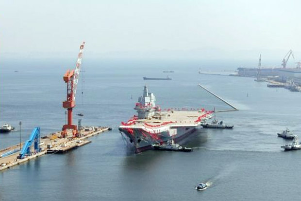 China Luncurkan Kapal Induk Baru