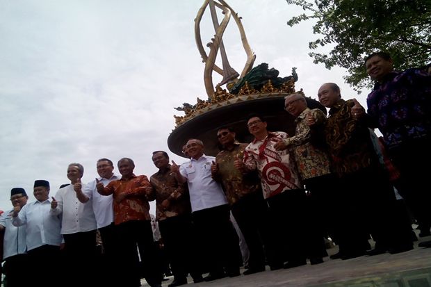 Gawat! Tugu Antikorupsi Riau yang Diresmikan Ketua KPK Juga Dikorupsi