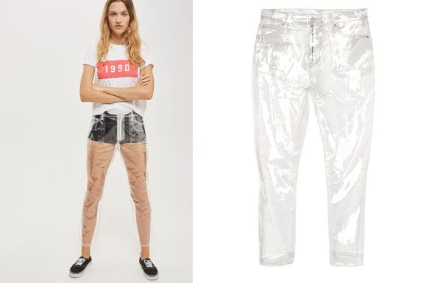 Berani Pakai Celana Jeans Transparan Keluaran Topshop Ini?