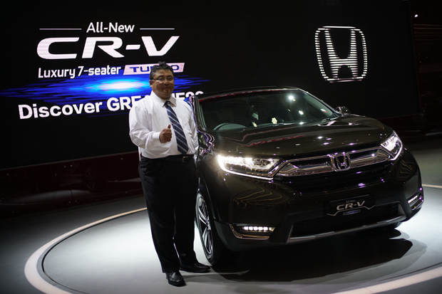 Koji Hirano Pastikan Teknologi All New Honda CR-V Cocok untuk Iklim Indonesia