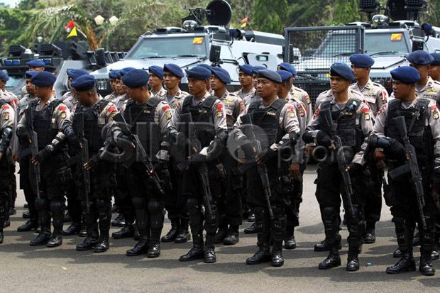 Hari Buruh, 2.300 Personel TNI dan Polri Makassar Dikerahkan