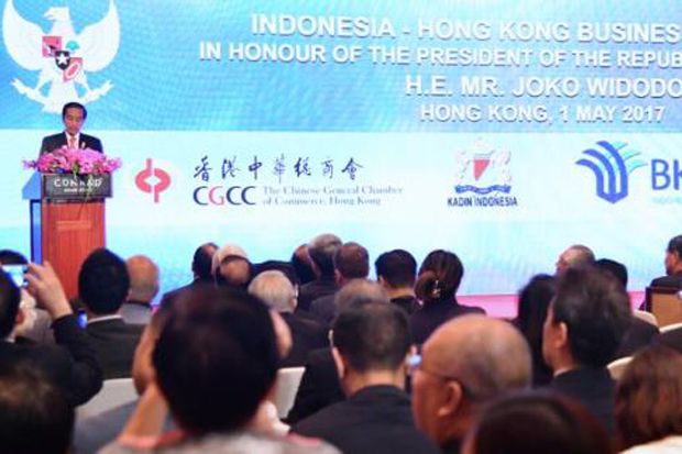 Jokowi Yakinkan Pebisnis Hong Kong Berinvestasi di Indonesia