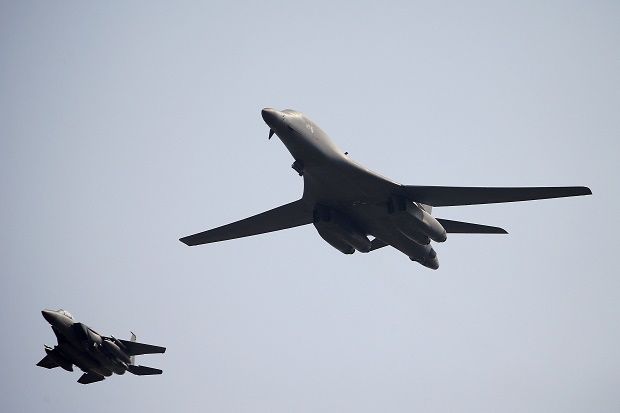 Di Tengah Ketegangan, AS Kirim Pesawat Pembom ke Semenanjung Korea