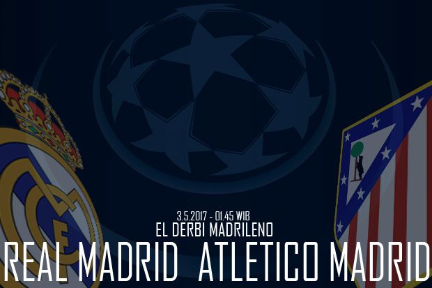 Data dan Fakta Real Madrid vs Atletico Madrid