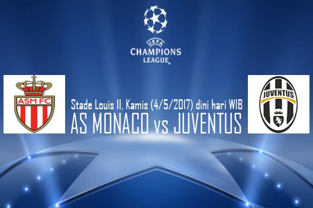 Data dan Fakta AS Monaco vs Juventus