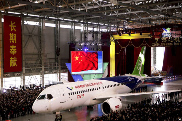 Pesawat Penumpang Buatan China Dipastikan Segera Mengudara