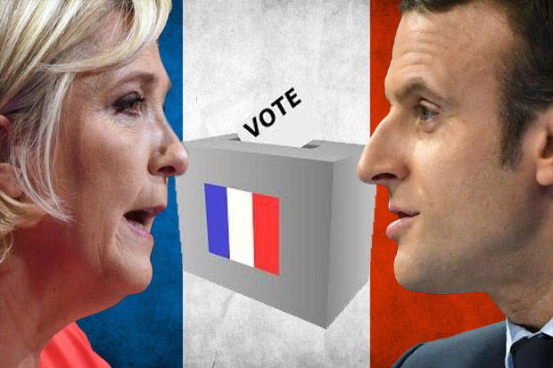 Antara Le Pen dan Macron, Prancis Gelar Pilpres Putaran Kedua