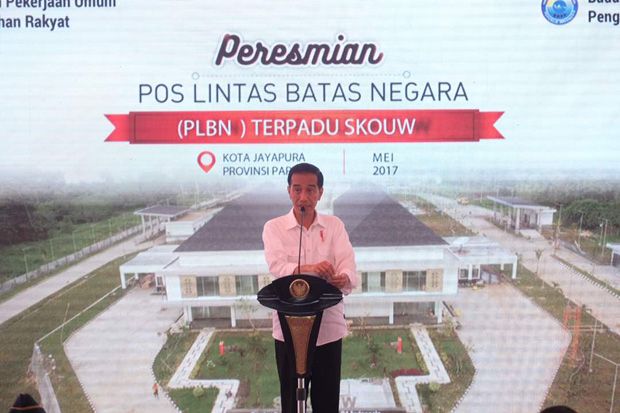 Jokowi Ingin Pos Lintas Batas Jayapura Jadi Zona Ekonomi Baru