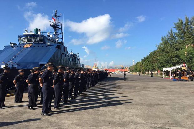 Tingkatkan Keamanan, Bea Cukai Gelar Operasi Patroli Laut Wallacea 2017