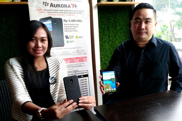 Tukar Tambah Handphone dengan BlackBerry Aurora