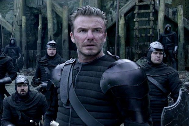 Muncul di Film King Arthur, David Beckham Dihujani Kritikan Pedas