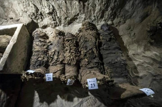 17 Mumi Ditemukan di Mesir Tengah