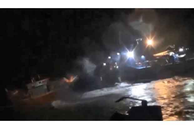 Kapal Patroli Bea Cukai Diserang Kapal Penyelundup