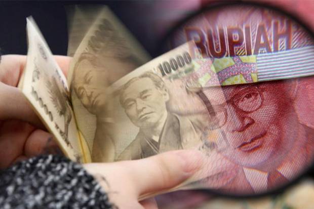 April 2017, Rupiah Melemah Terhadap Euro dan Yen