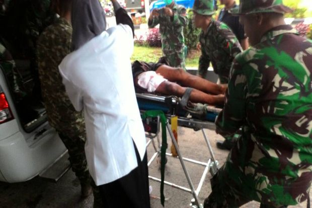 Delapan Anggota TNI Korban Latihan Perang Dievakuasi ke RSUD Natuna