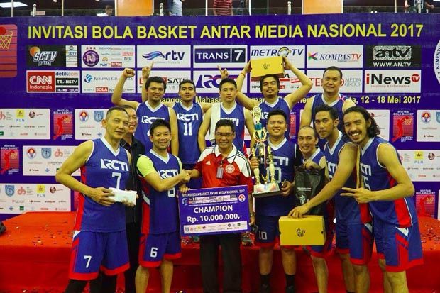 Tim Basket RCTI Kalahkan Kompas TV