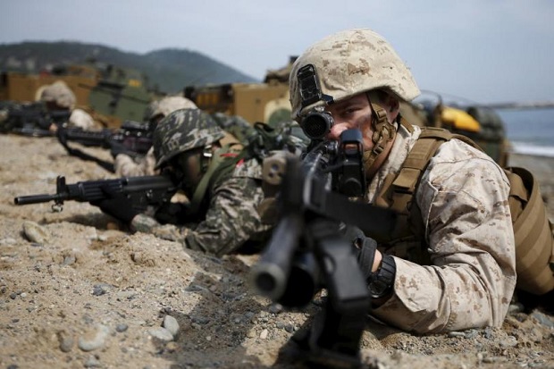 Pasukan AS Latihan Khusus untuk Hancurkan Senjata Pemusnah Massal Korut