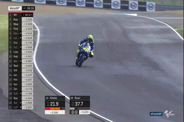Valentino Rossi Pesimis Yamaha Menangi MotoGP Prancis 2017