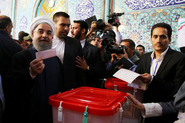 Unggul Hitung Cepat, Rouhani Diyakini Menangkan Pilpres Iran