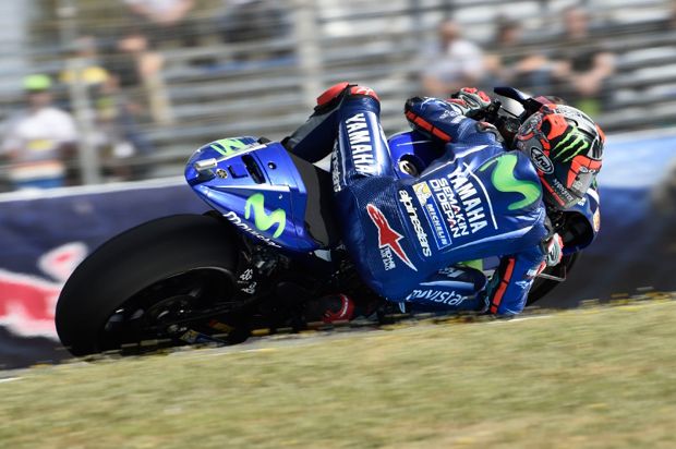Maverick Vinales Tercepat di Latihan Bebas Terakhir MotoGP Prancis 2017