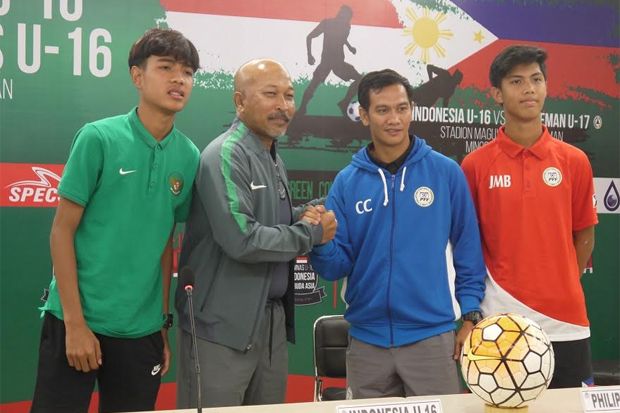 Timnas Indonesia U-16 Tertantang Uji Kemampuan Lawan Filipina