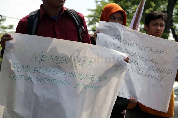 #Kepung Istana, BEM Seluruh Indonesia Inginkan Perubahan