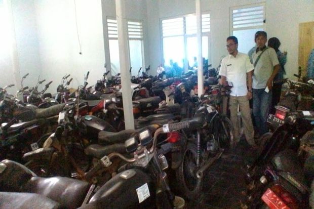 62 Unit Kendaraan Aset Pemda Pangandaran Bakal Dihapus