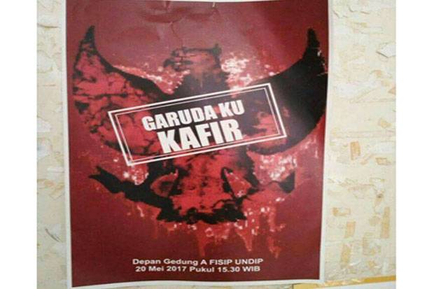 Polisi Telusuri Unsur Pidana di Poster Garudaku Kafir