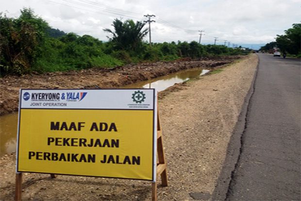 Pelebaran Jalan Padang Bypass Ditarget Selesai Akhir Bulan Ini