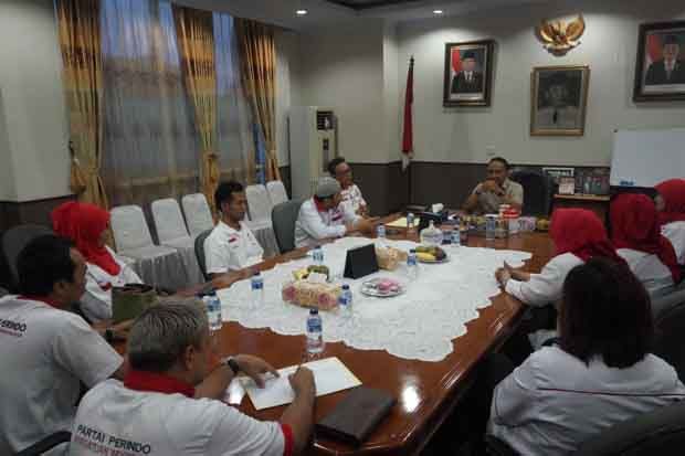 DPW Perindo Banten Kunjungi Pimpinan DPRD Provinsi