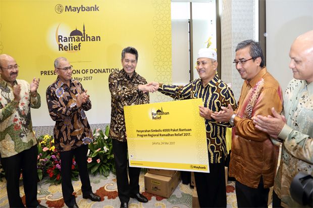 Program Ramadhan Relief Maybank Islamic Merambah Tiga Negara   ASEAN