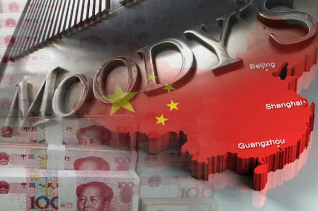 Moodys Turunkan Peringkat Kredit China