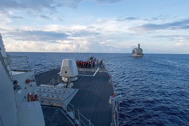 Kapal Perang AS Tantang China di Laut China Selatan
