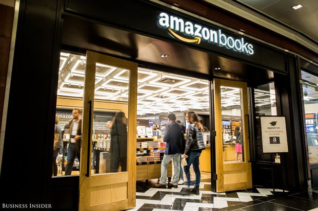 Amazon Buka Toko Offline di New York