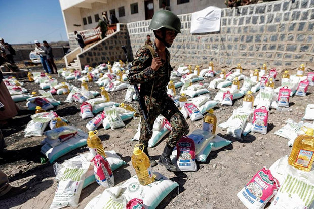 Milisi Houthi Jarah 63 Kapal Bantuan, Sita 550 Paket Bantuan Kemanusiaan