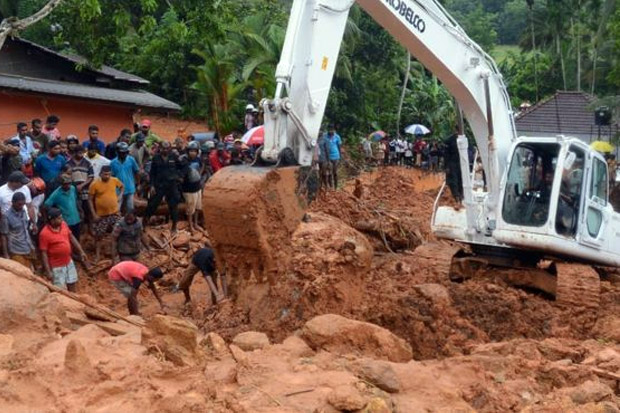 Hujan Picu Banjir dan Tanah Longsor di Sri Lanka, 91 Tewas