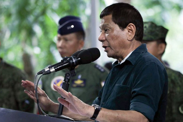 Duterte Ajak Separatis dan Pemberontak Maois Bergabung Perangi ISIS